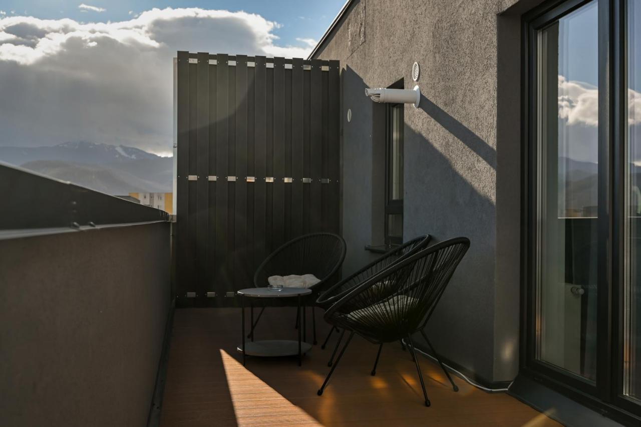 Milano Studio With Terrace And Panoramic View Braszów Zewnętrze zdjęcie